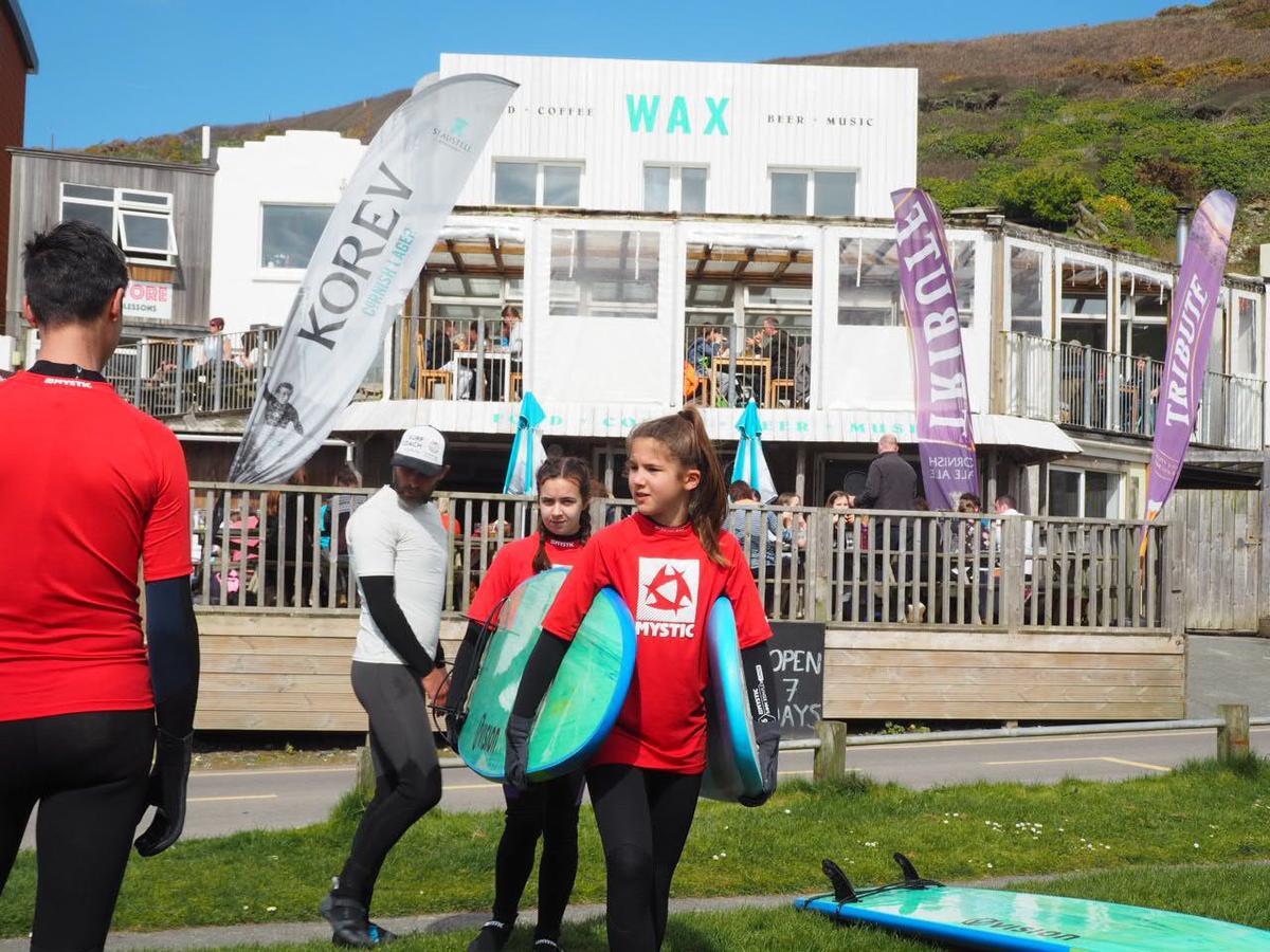 Wax, Watergate Hotel New Quay Exterior foto